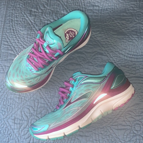 BROOKS Transcend 3 guide rails super DNA athletic shoes Size 7 - Picture 6 of 11